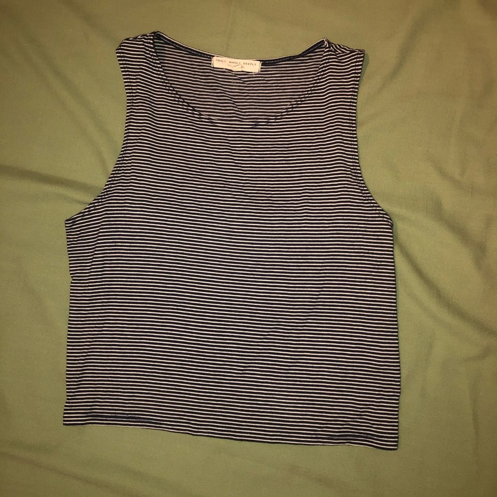 Truly Madly Deeply crop top